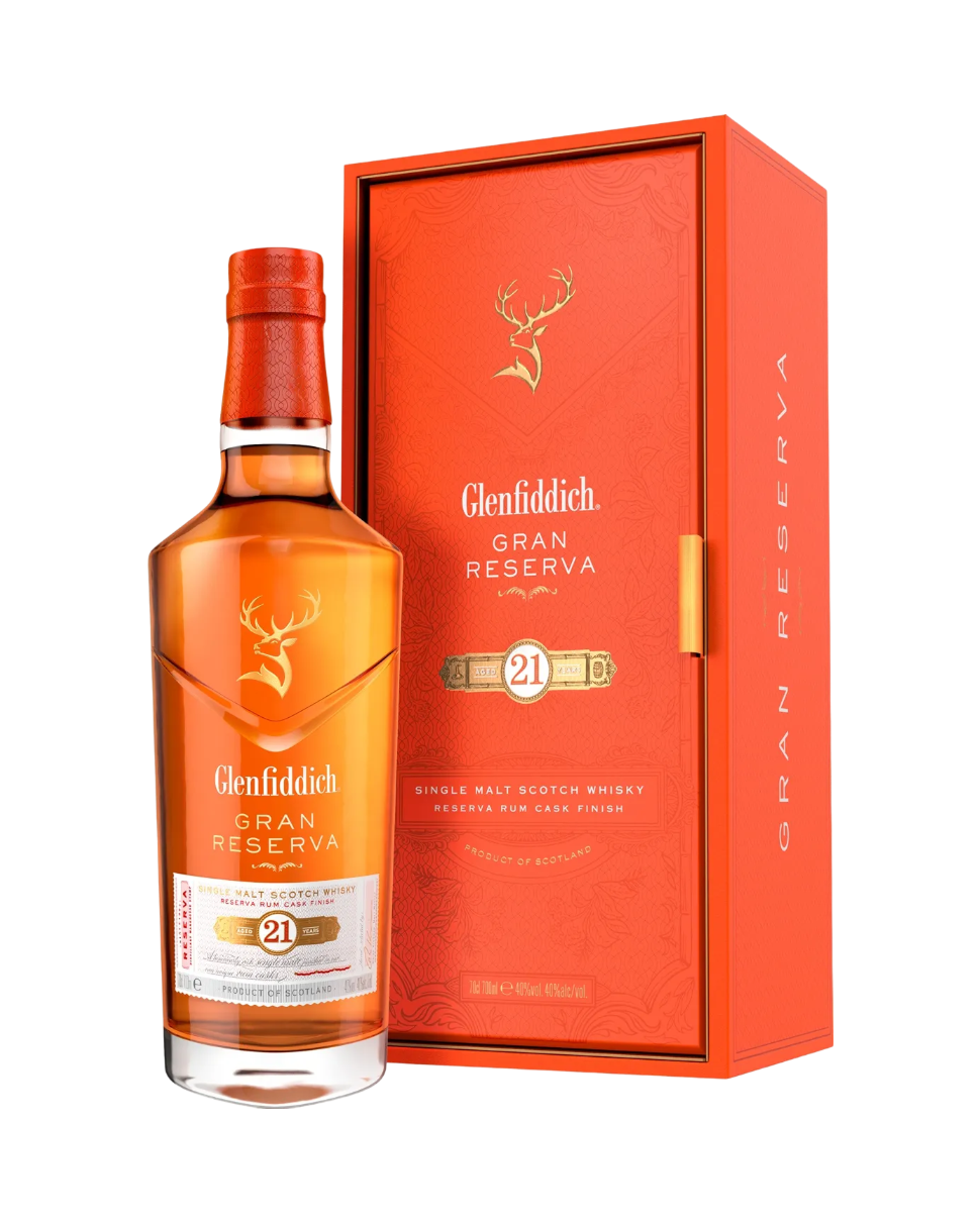 Glenfiddich 21 Year Old Reserva Rum Cask Finish Single Malt Whisky