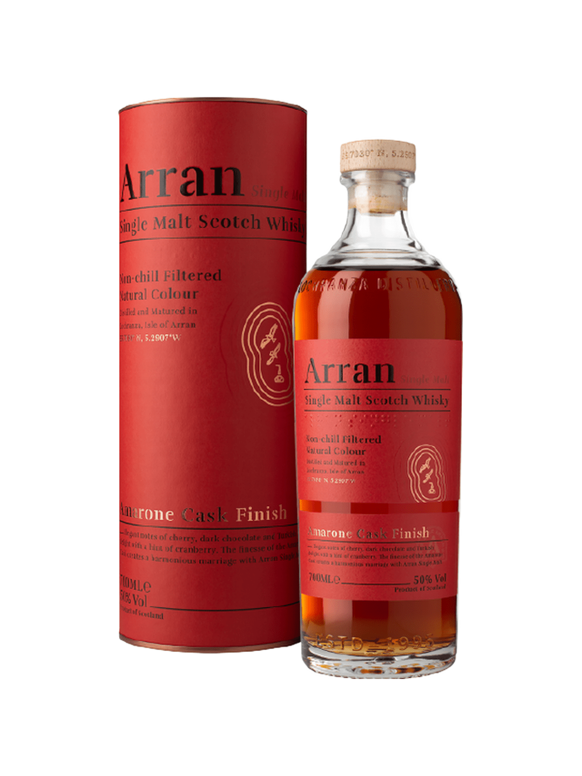 Arran Amarone Cask Finish ウイスキー 700ml Arran Amarone Cask Finish Single Malt Whisky – Rombo