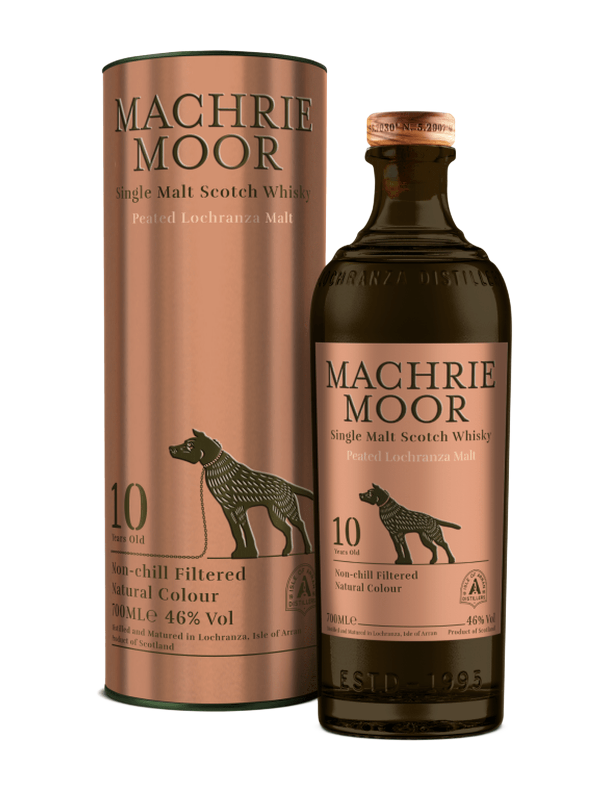 Arran Machrie Moor 10 års Single Malt Whisky – Rombo