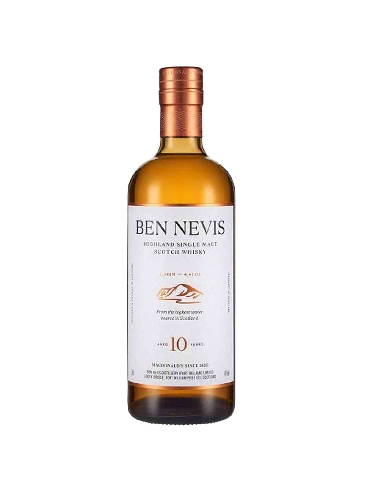 Ben Nevis 10 års Single Malt Whisky – Rombo