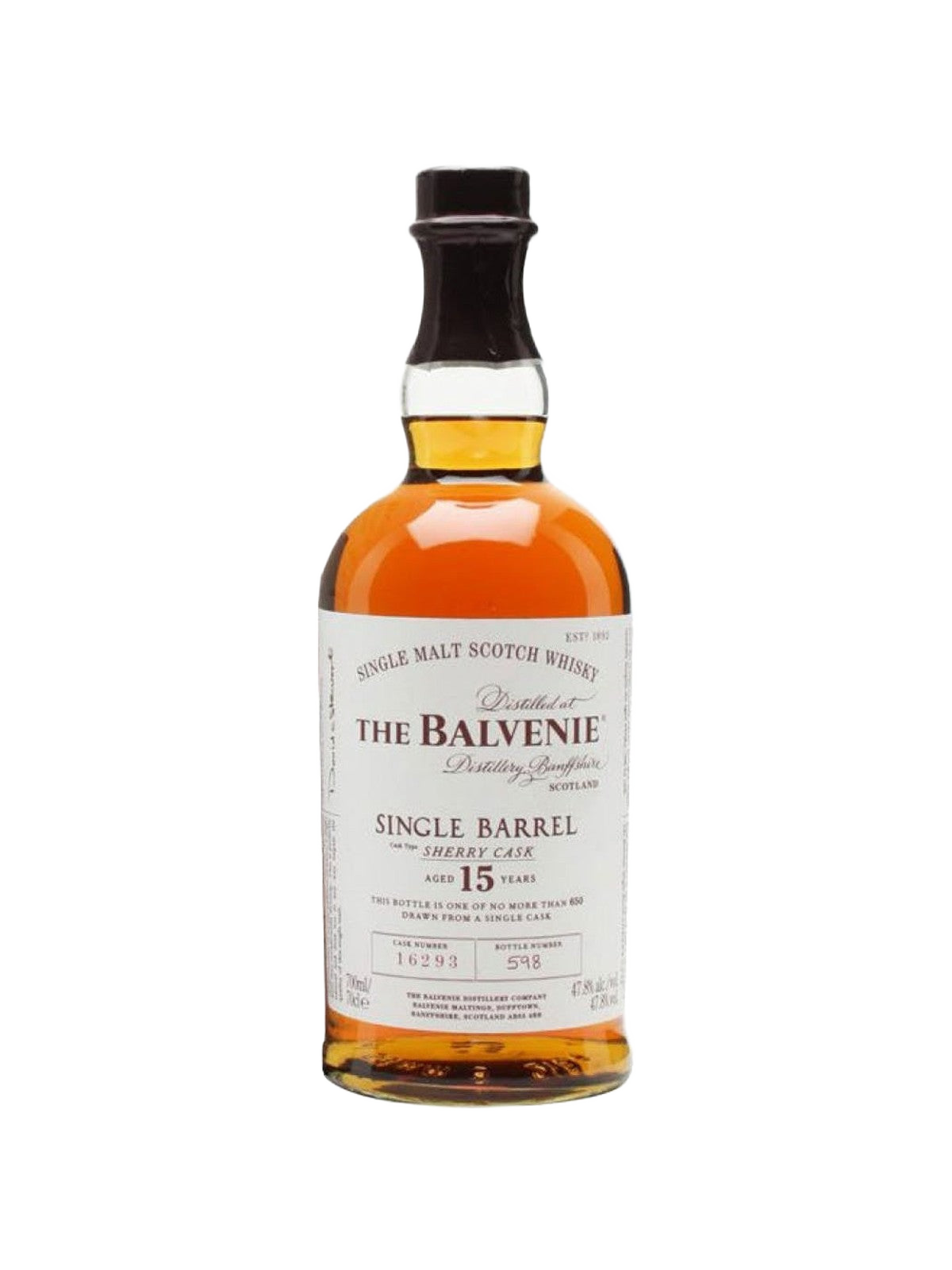The Balvenie Single Barrel Sherry Cask 15 års Single Malt Whisky
