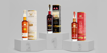 Top 10 mest solgte rom og whisky i december måned 2022