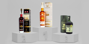 Top 10 mest solgte rom og whisky i april måned 2023