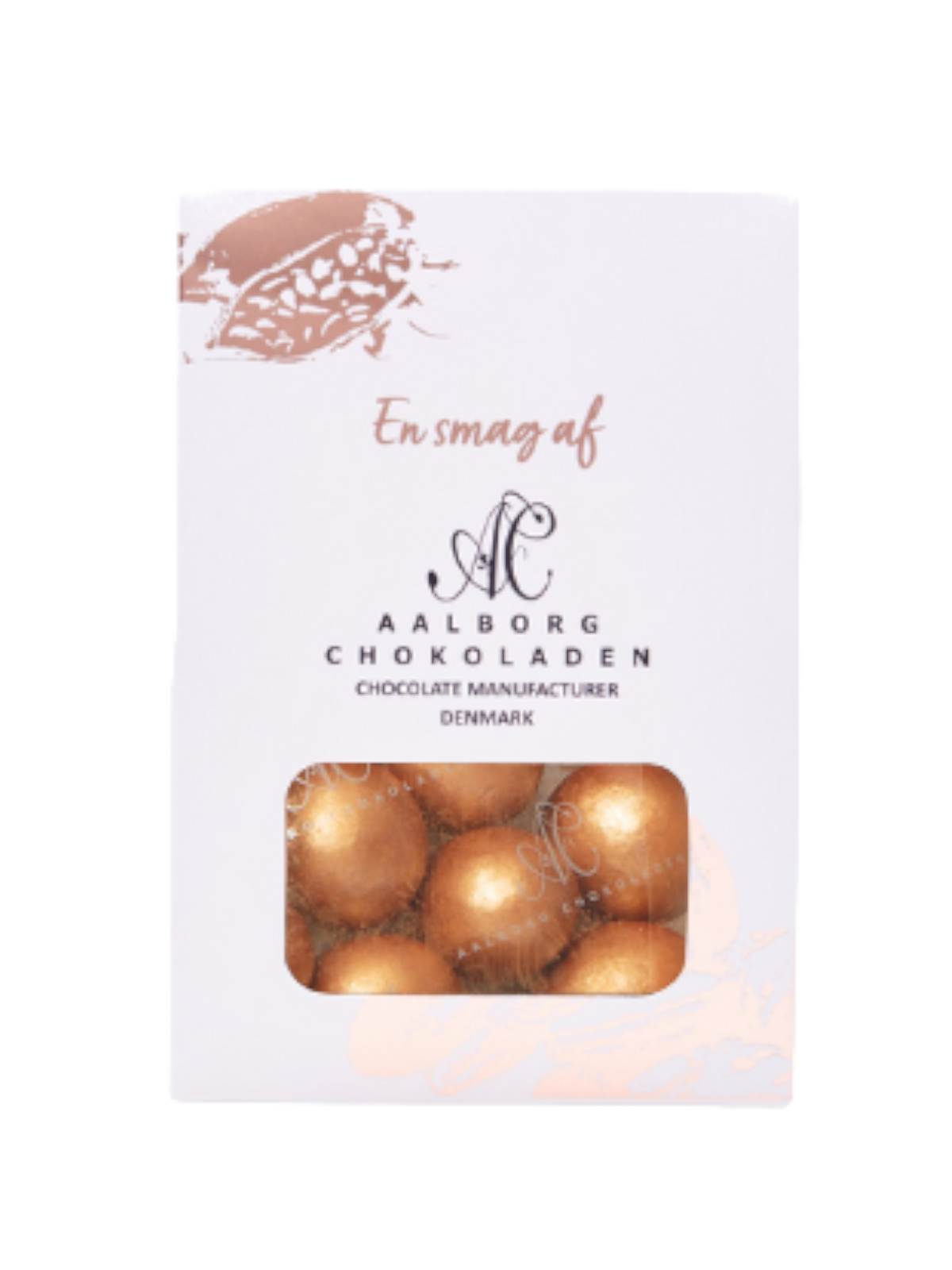 Aalborg Chokoladen Trøffelkugler med lakrids, karamel og kobber. 45 g.