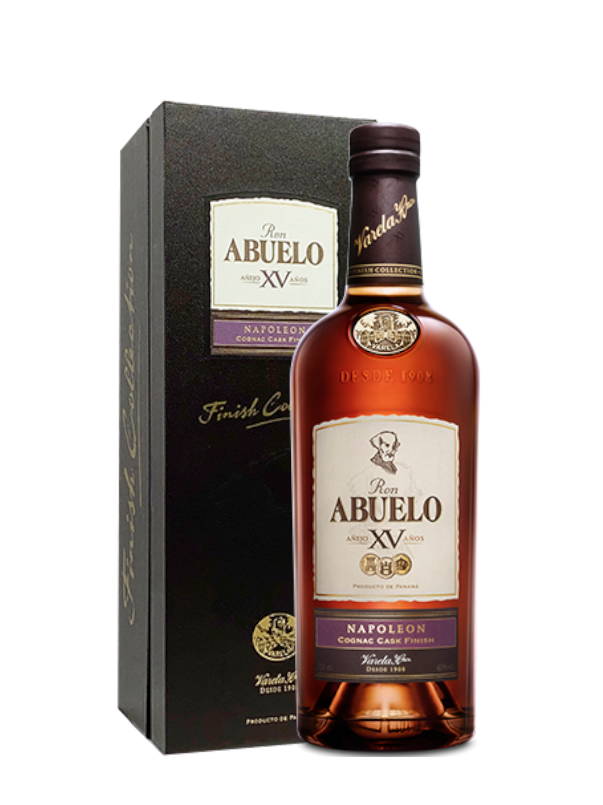 Abuelo XV 15 år Napoleon Cognac Cask Finish Rom