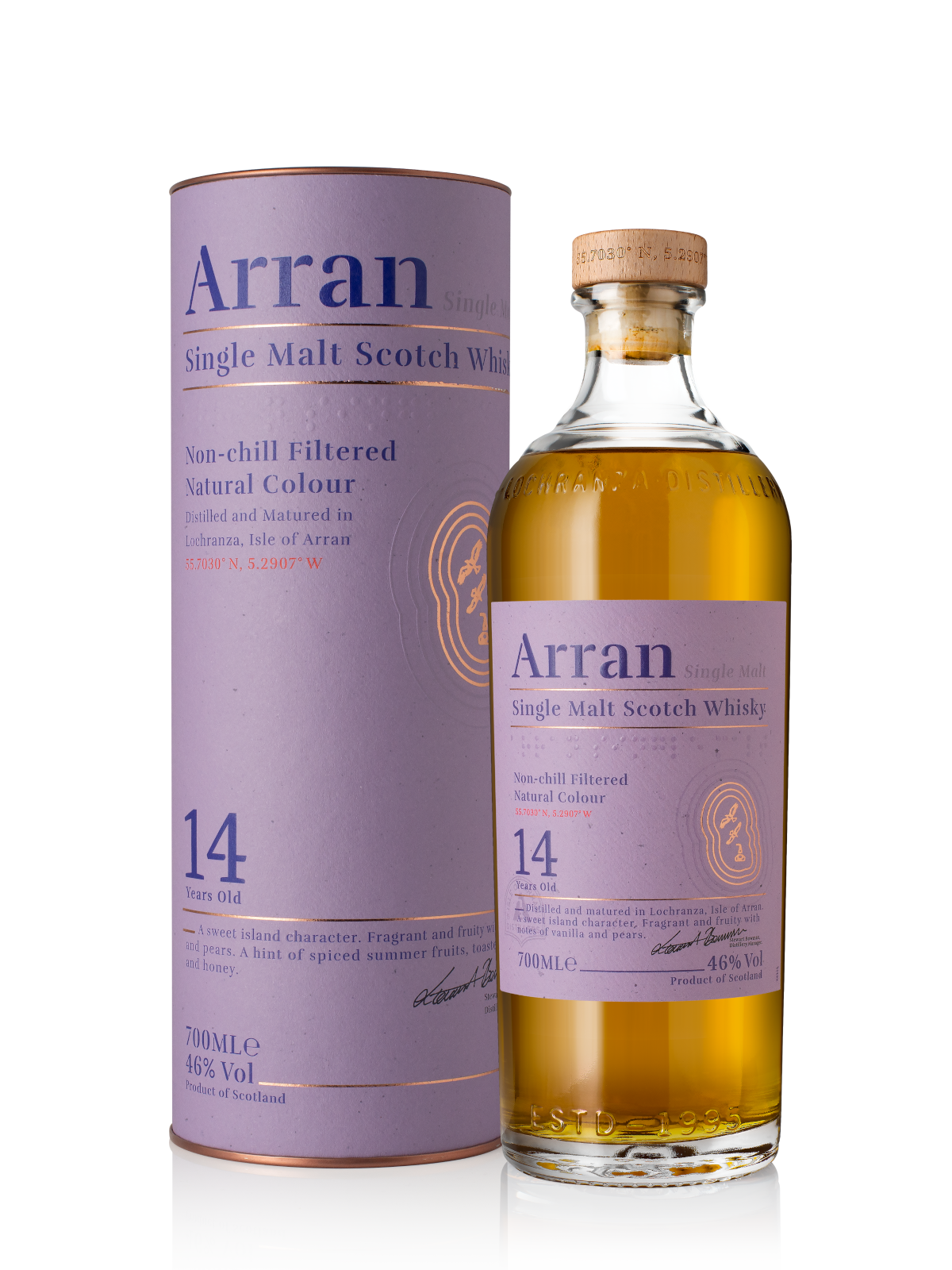 Arran 14 Years Old Single Malt Scotch Whisky