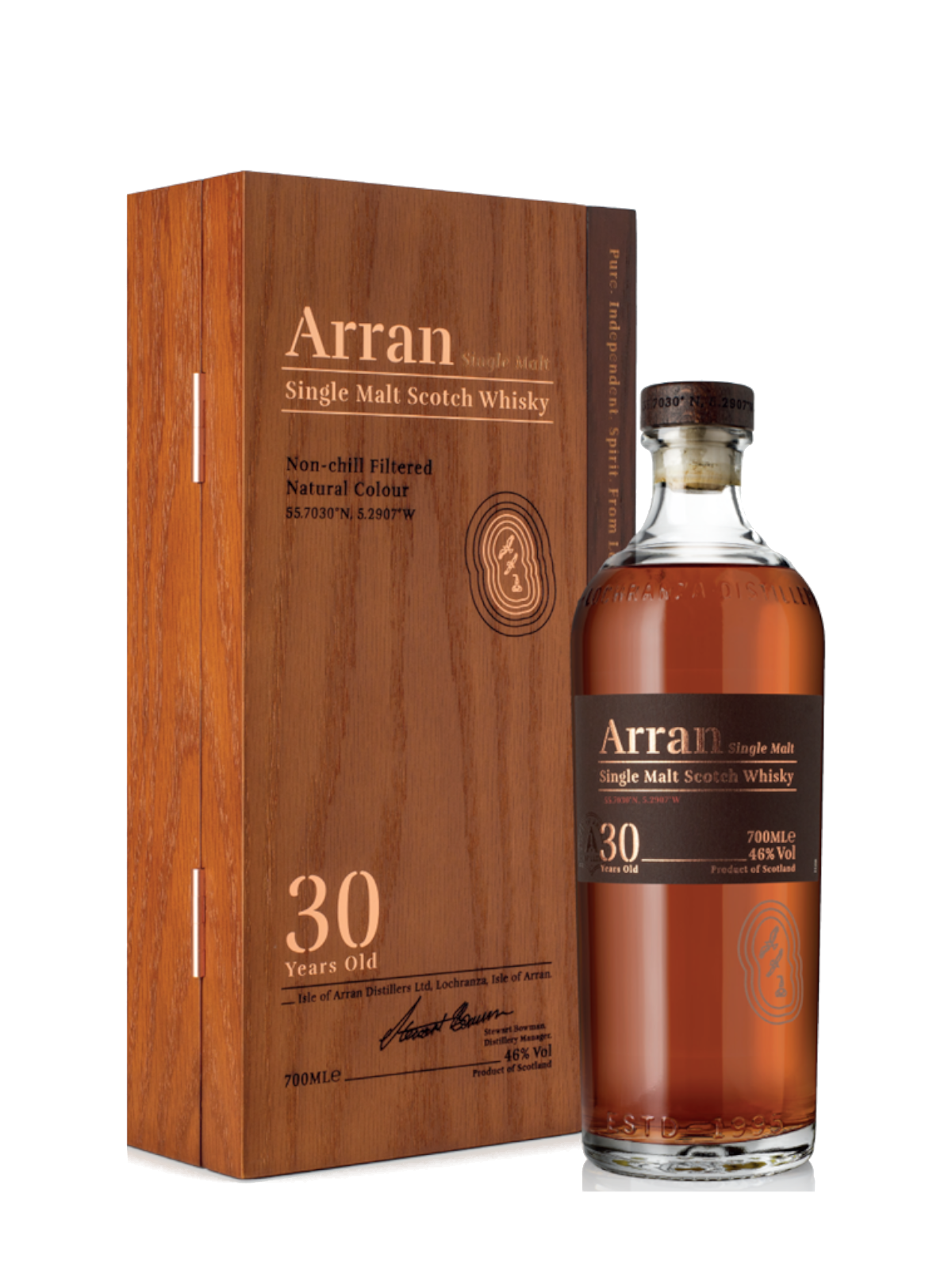 Arran 30 Years Old Single Malt Scotch Whisky