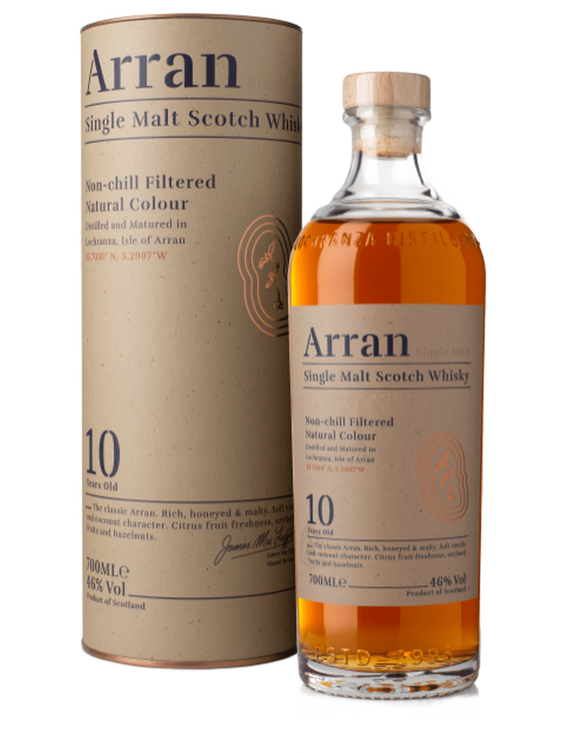 Arran 10 års Single Malt Whisky