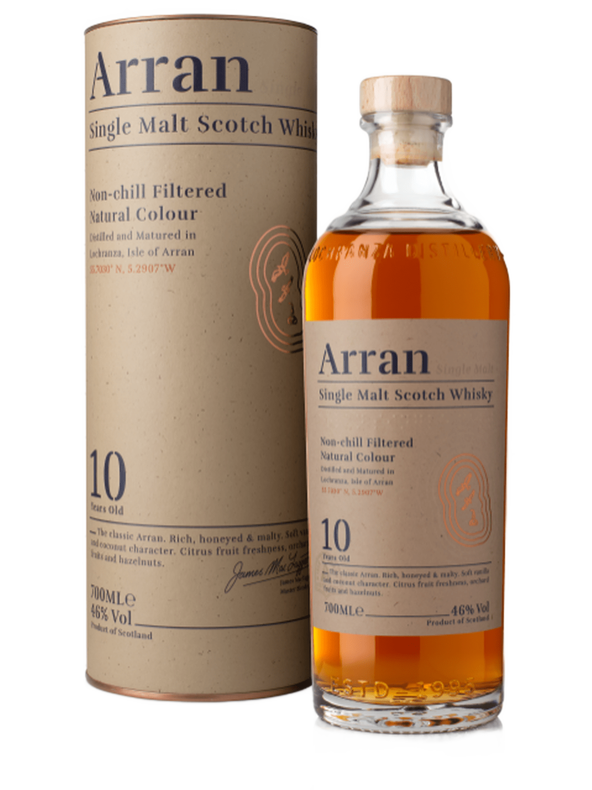 Arran 10 års Single Malt Whisky