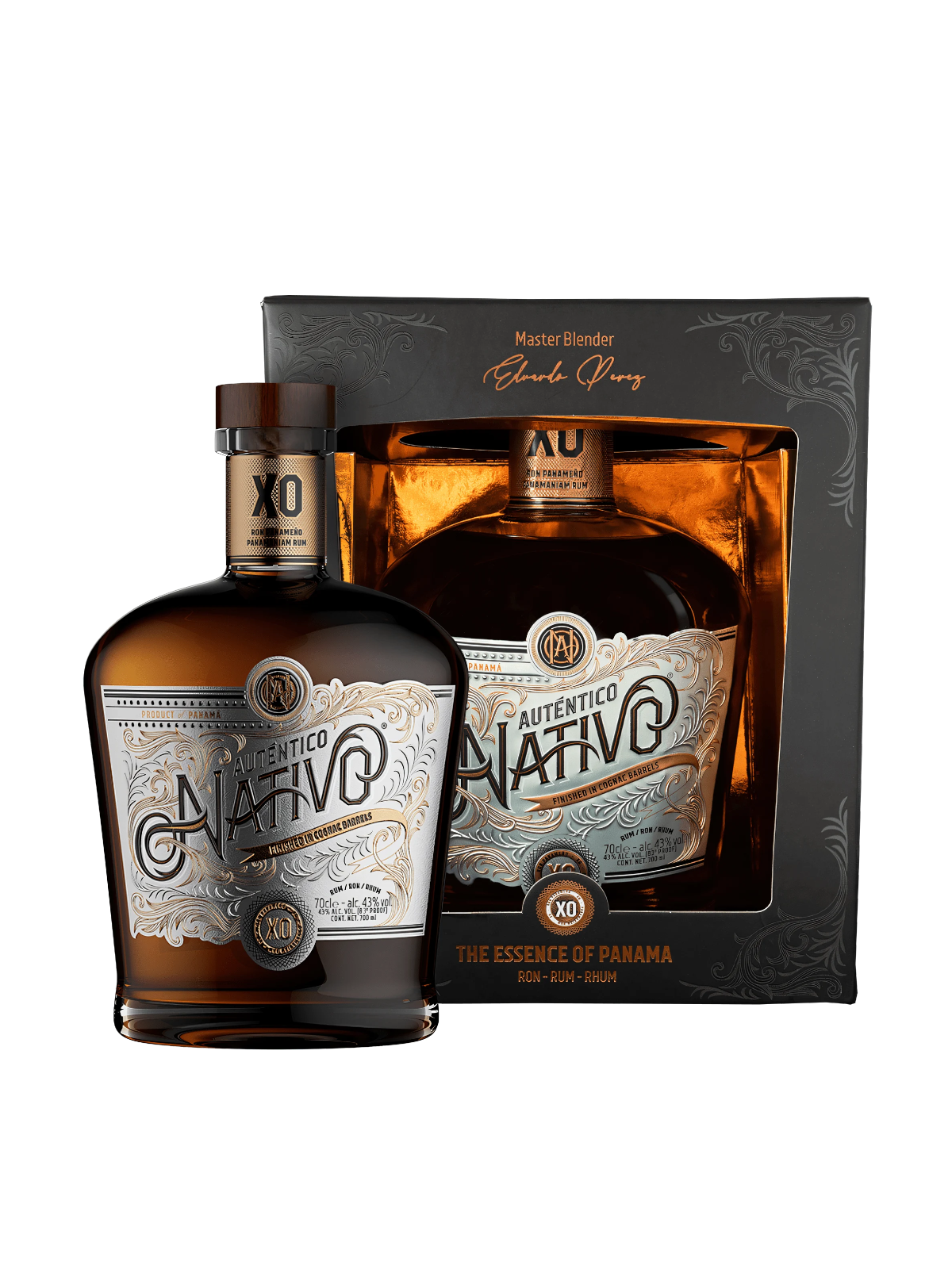 Autentico Nativo XO Rum Finished in Cognac Barrels