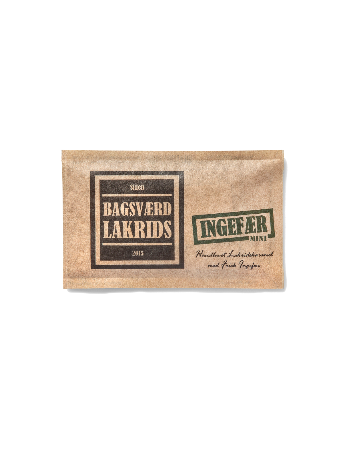 Bagsværd Lakrits Ingefära Mini 40 gr.