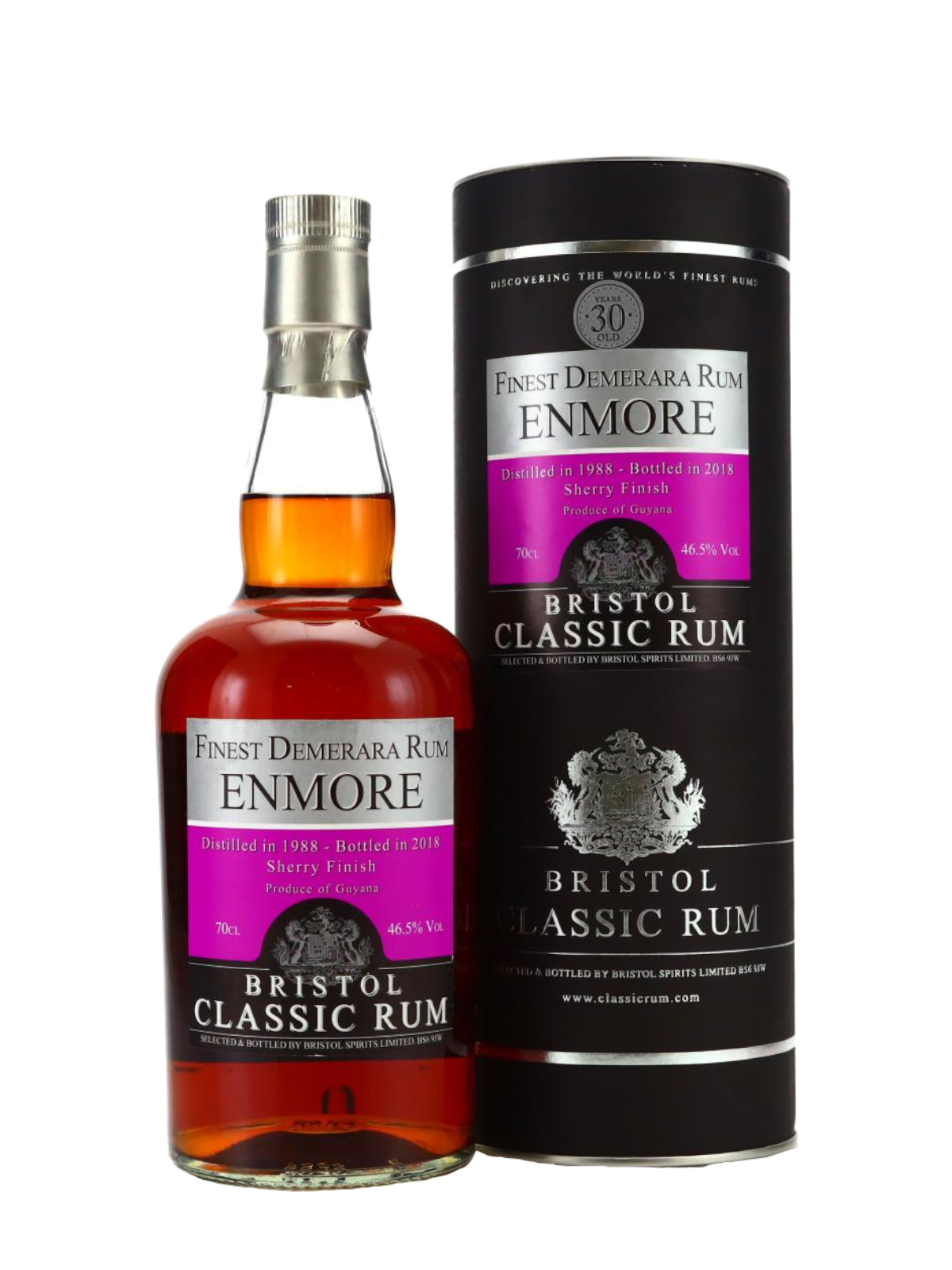 Bristol Classic Rum 1988 Enmore Still 30 år