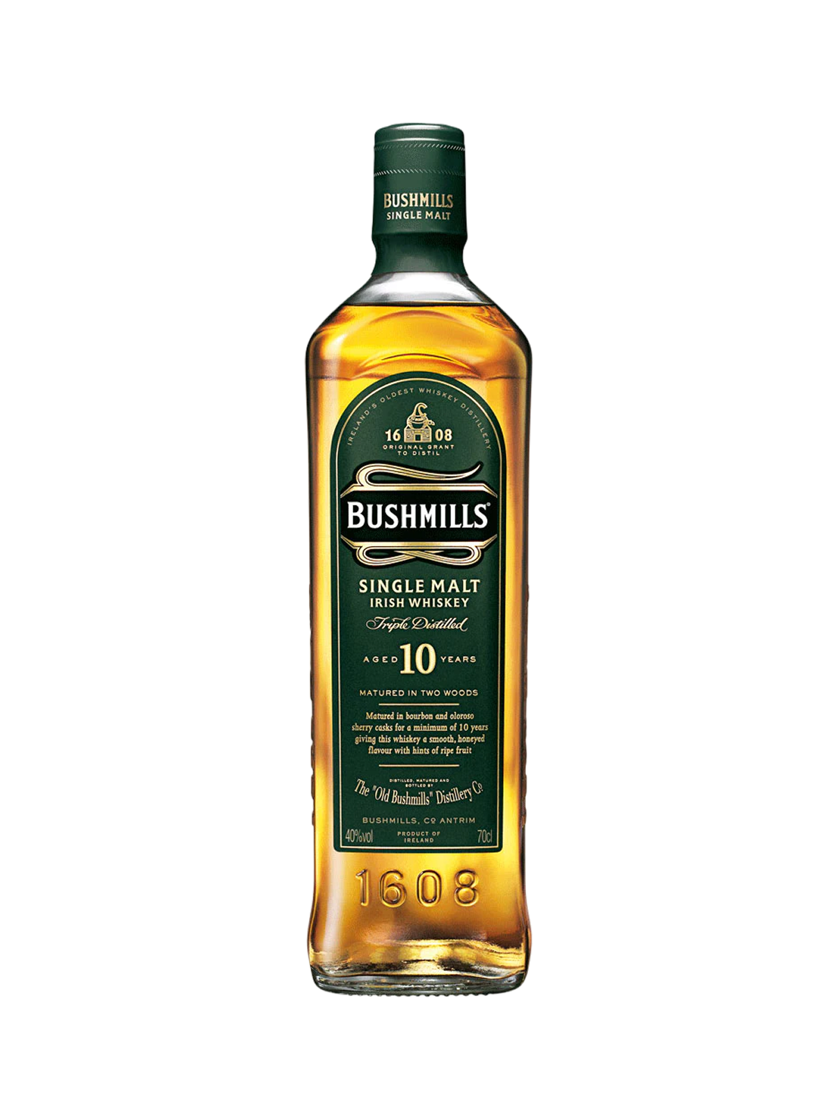 Bushmills 10 års Single Malt Irish Whiskey