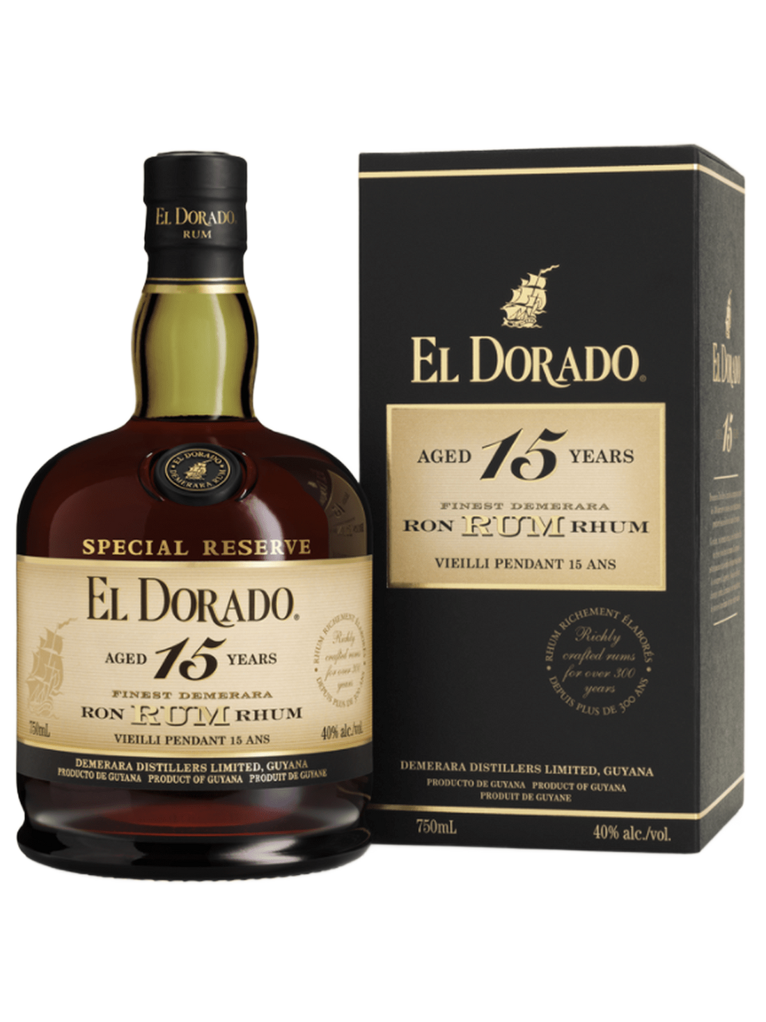 El Dorado Rum 15 års rom