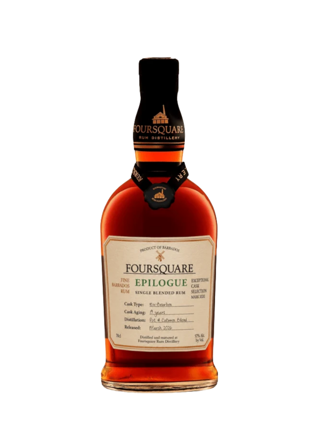 Foursquare Epilogue Exceptional Cask Selection Single Blended Rum