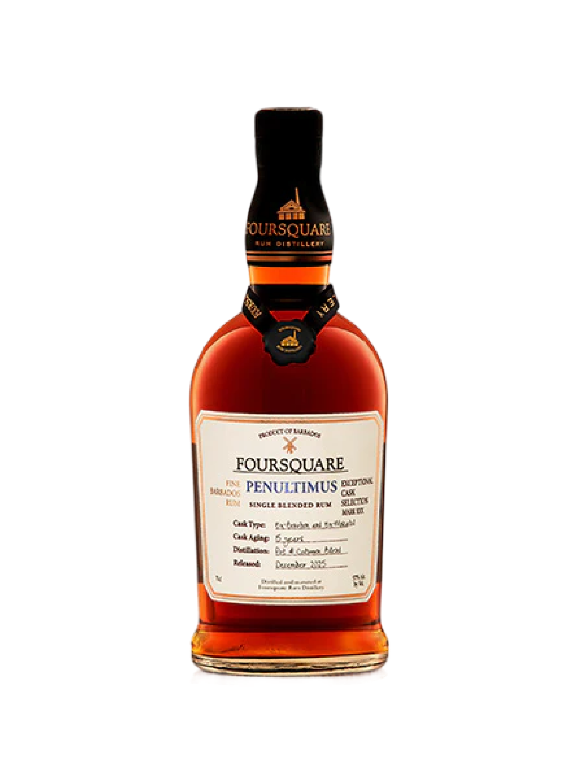 Foursquare Penultimus Exceptional Cask Selection Single Blended Rom