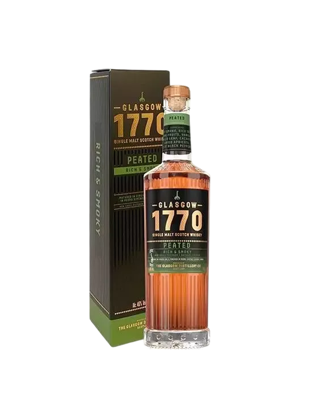 Glasgow 1770 Peated Single Malt Whisky