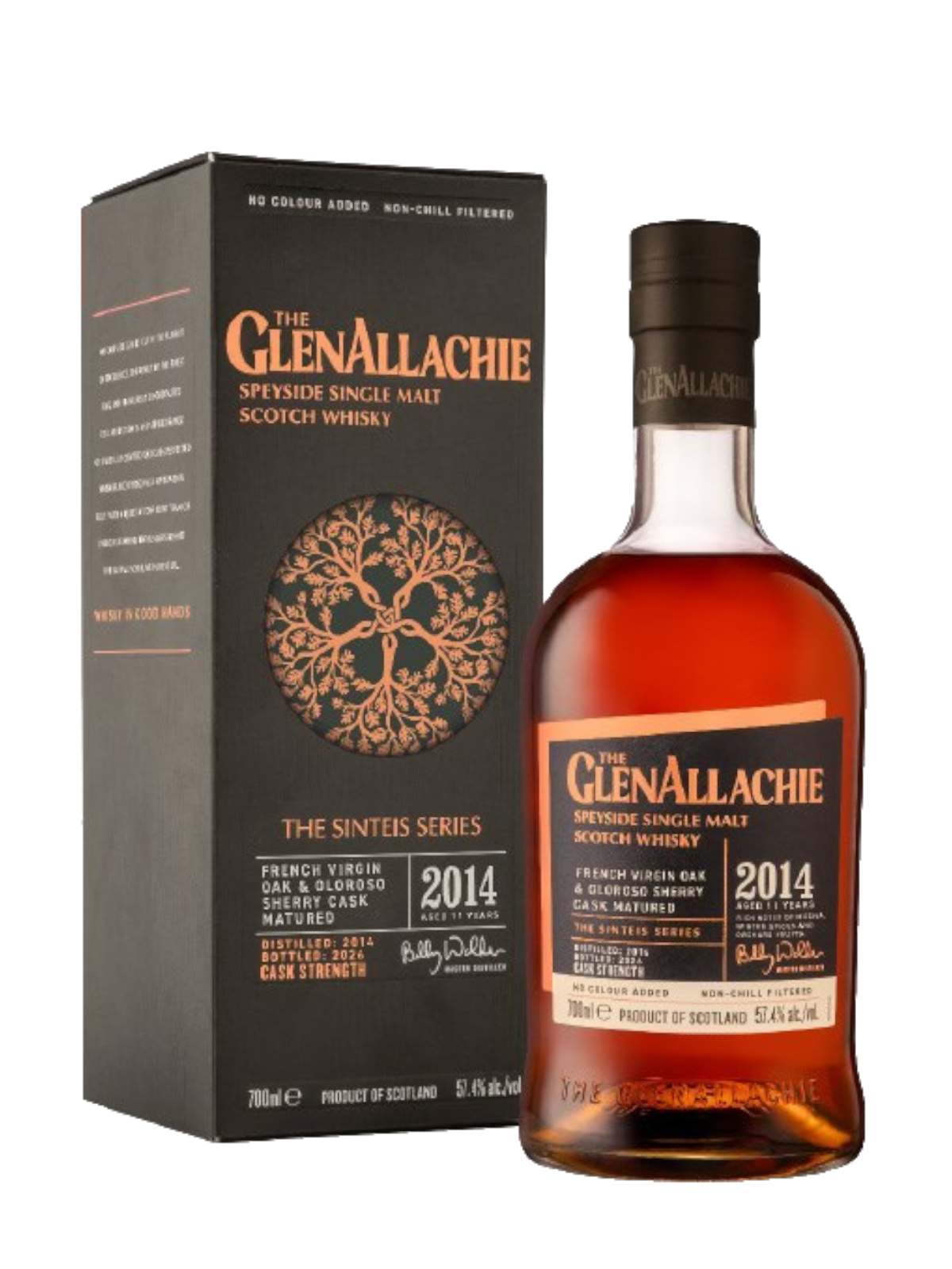 Glenallachie 2014 The Sinteis Series Part III Cask Strength Single Malt Whisky