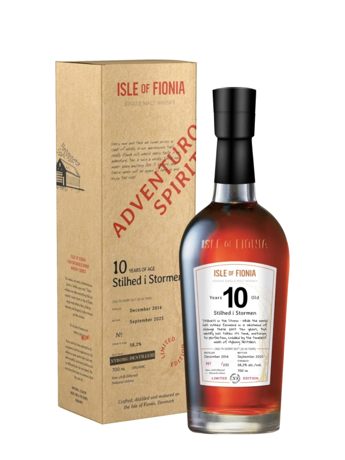 Isle of Fionia 10 år Stilhed i Stormen Single Malt Whisky
