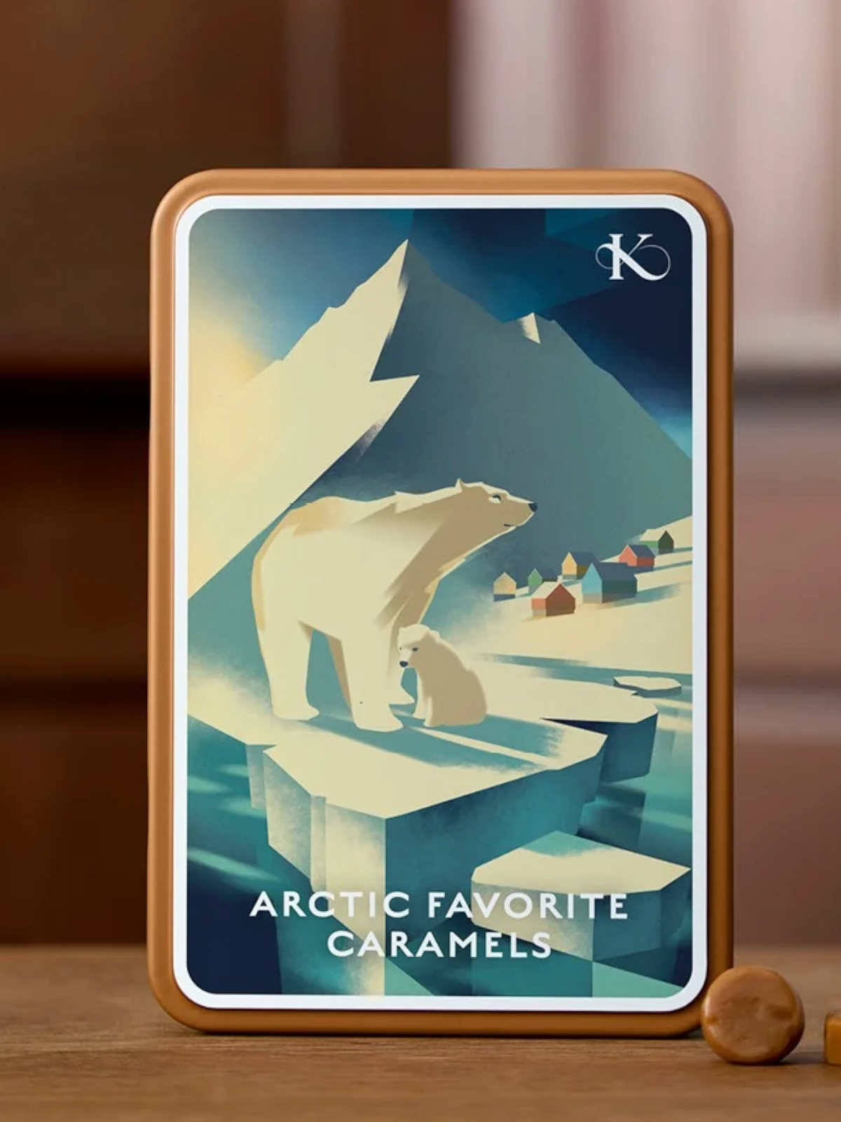 Karamel Kompagniet Polar Bear Dåse