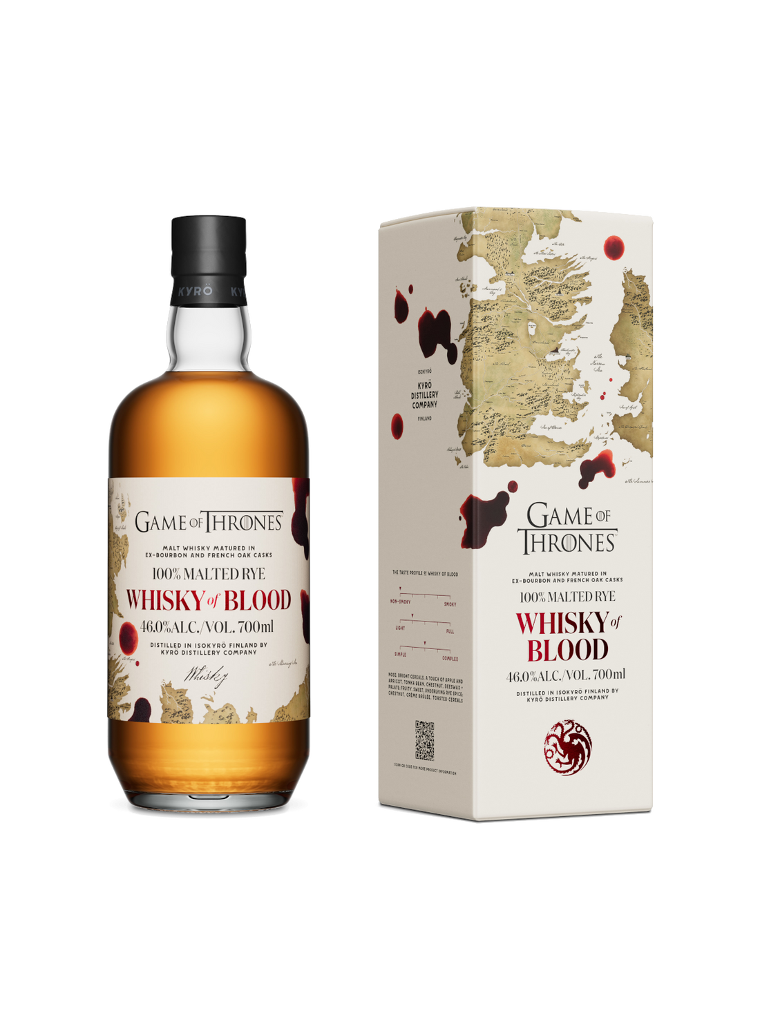 Kyrö Game of Thrones Whisky of Blood