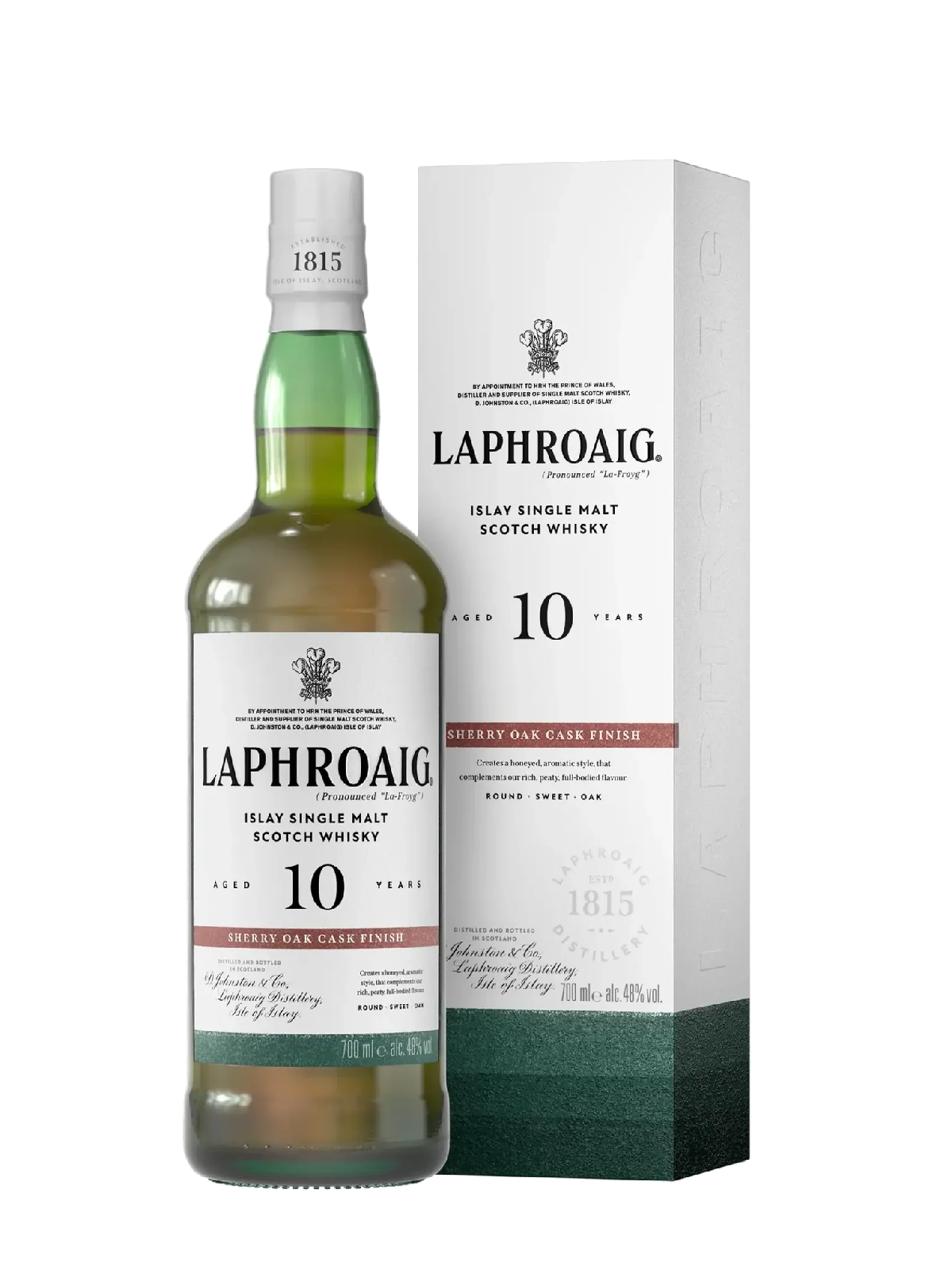 Laphroaig 10 år Sherry Oak Finish Single Malt Whisky