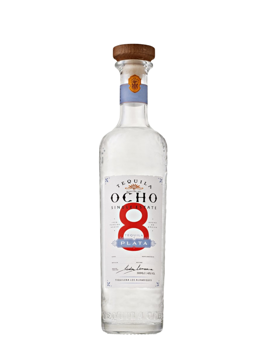 Tequila OCHO Blanco Plata