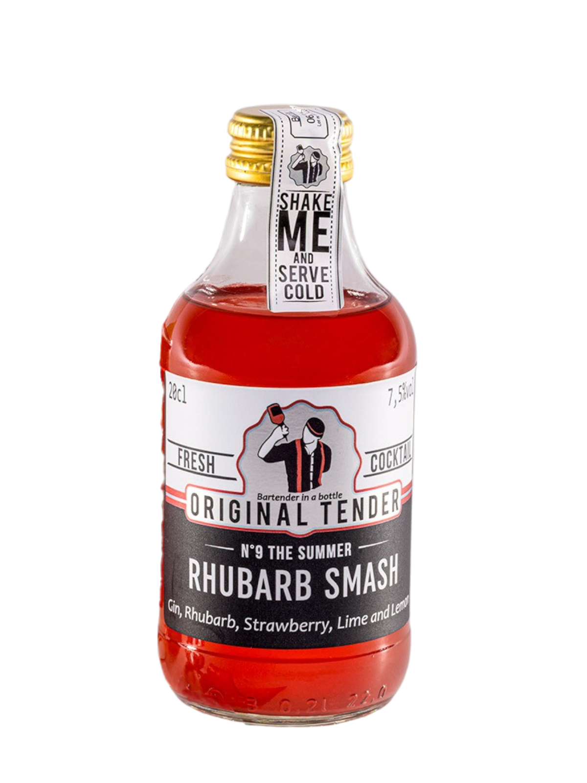 Original rabarber Smash Cocktail