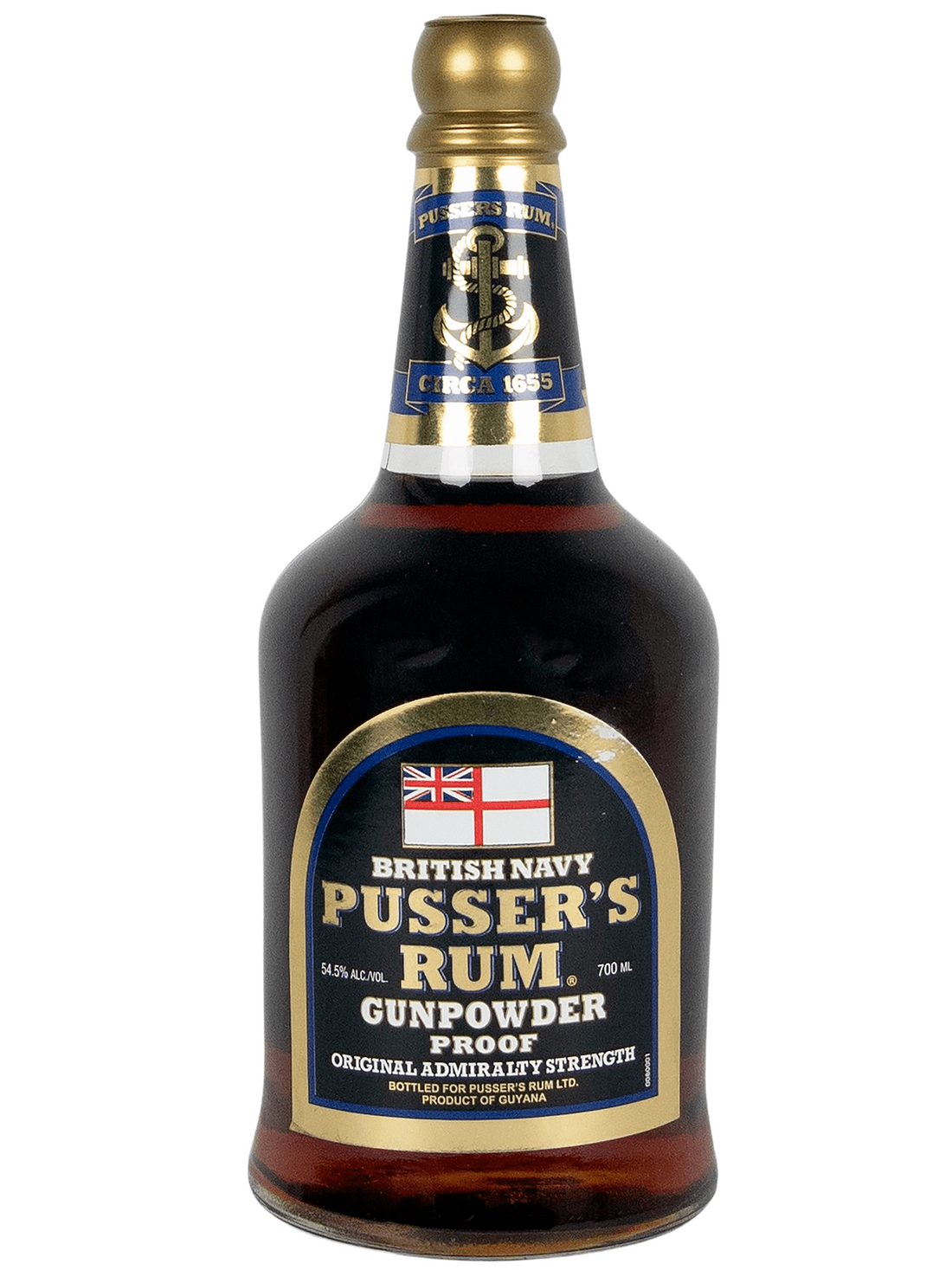 Pusser's Gunpowder Proof 54,5% Rom