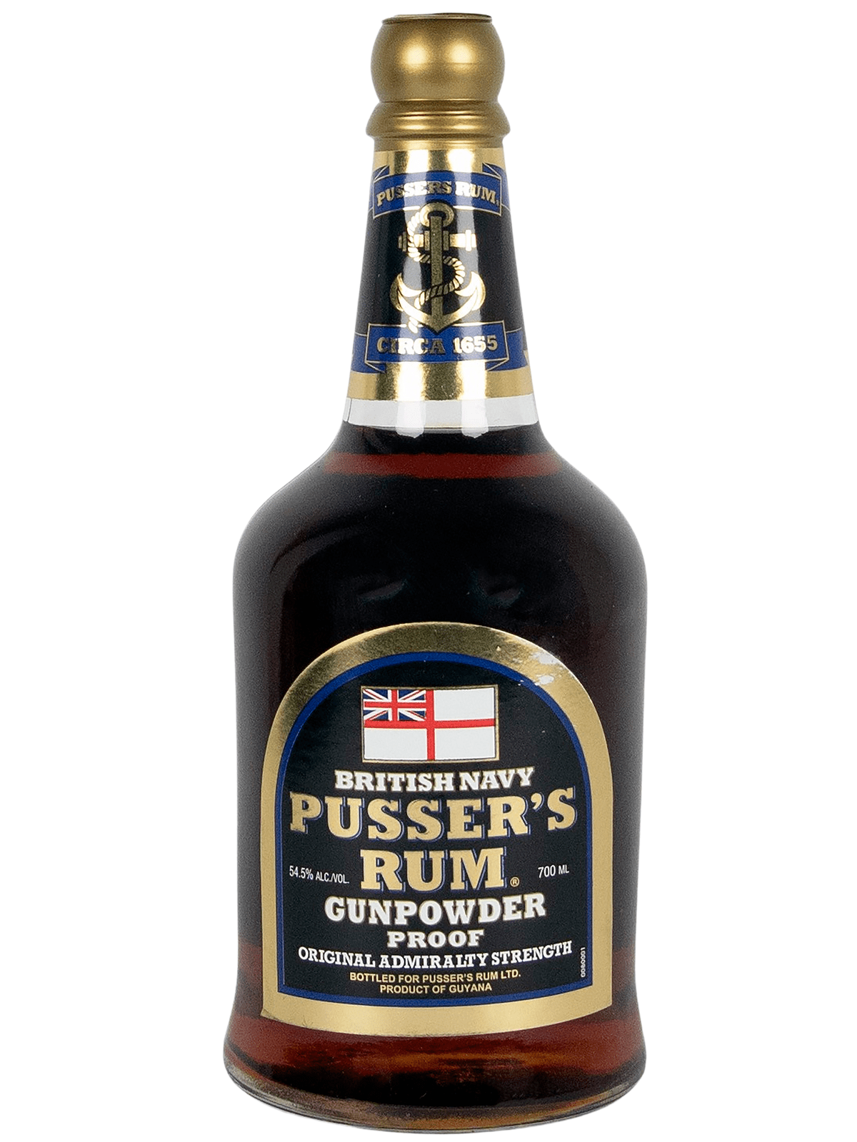 Pusser's Gunpowder Proof 54,5% Rom