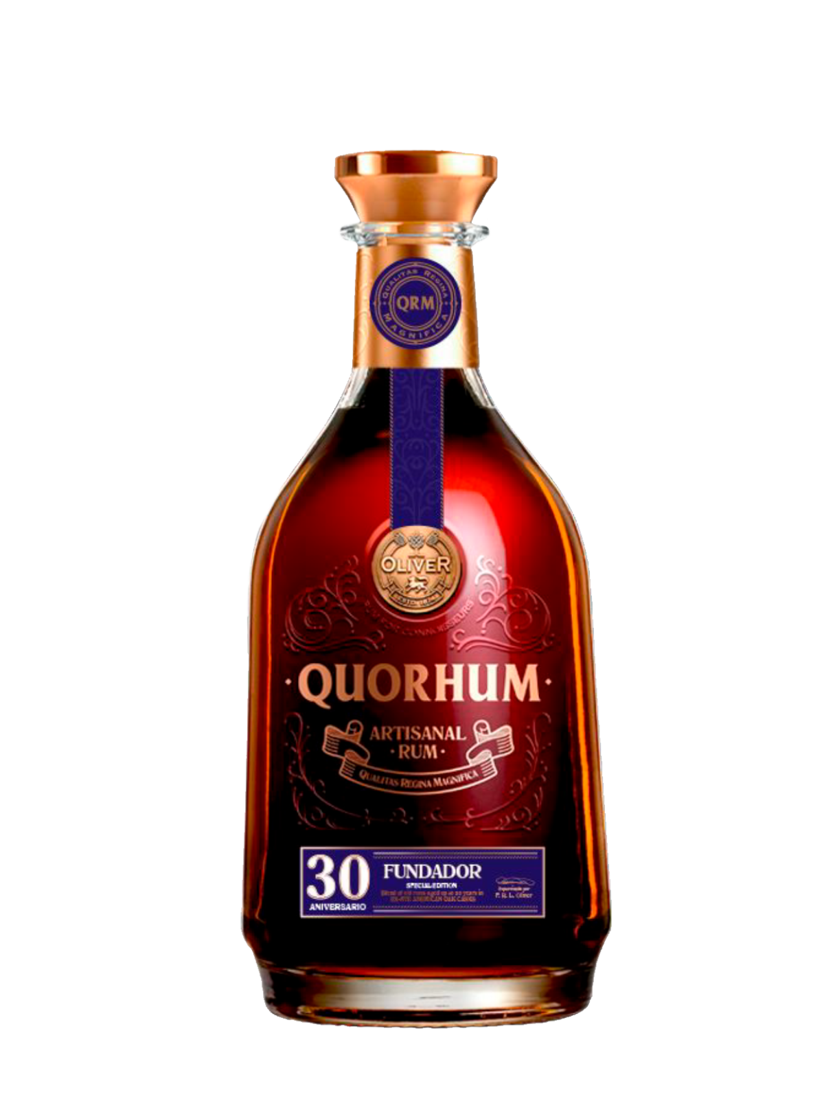 Quorhum Fundador 30 Aniversario Artisanal Rum (bestillinger sendes 27. feb)