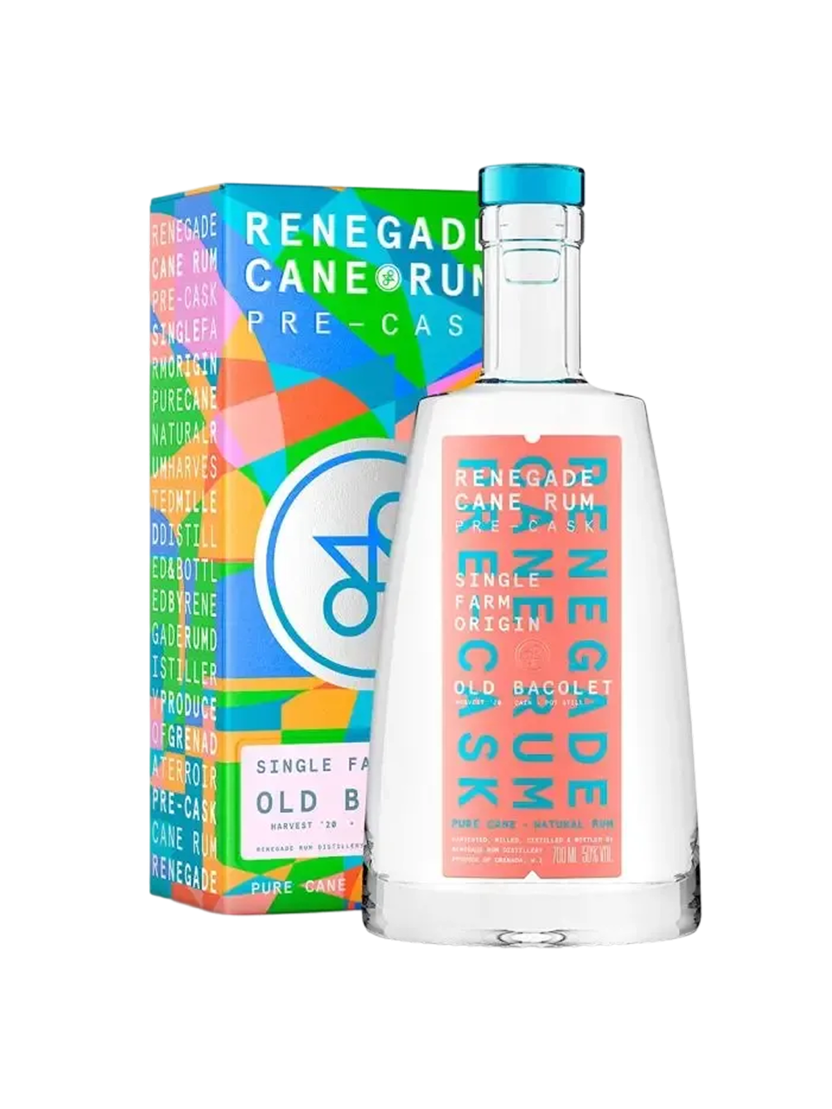 Renegade Cane Rum Pre Cask Old Bacolet Pot Still