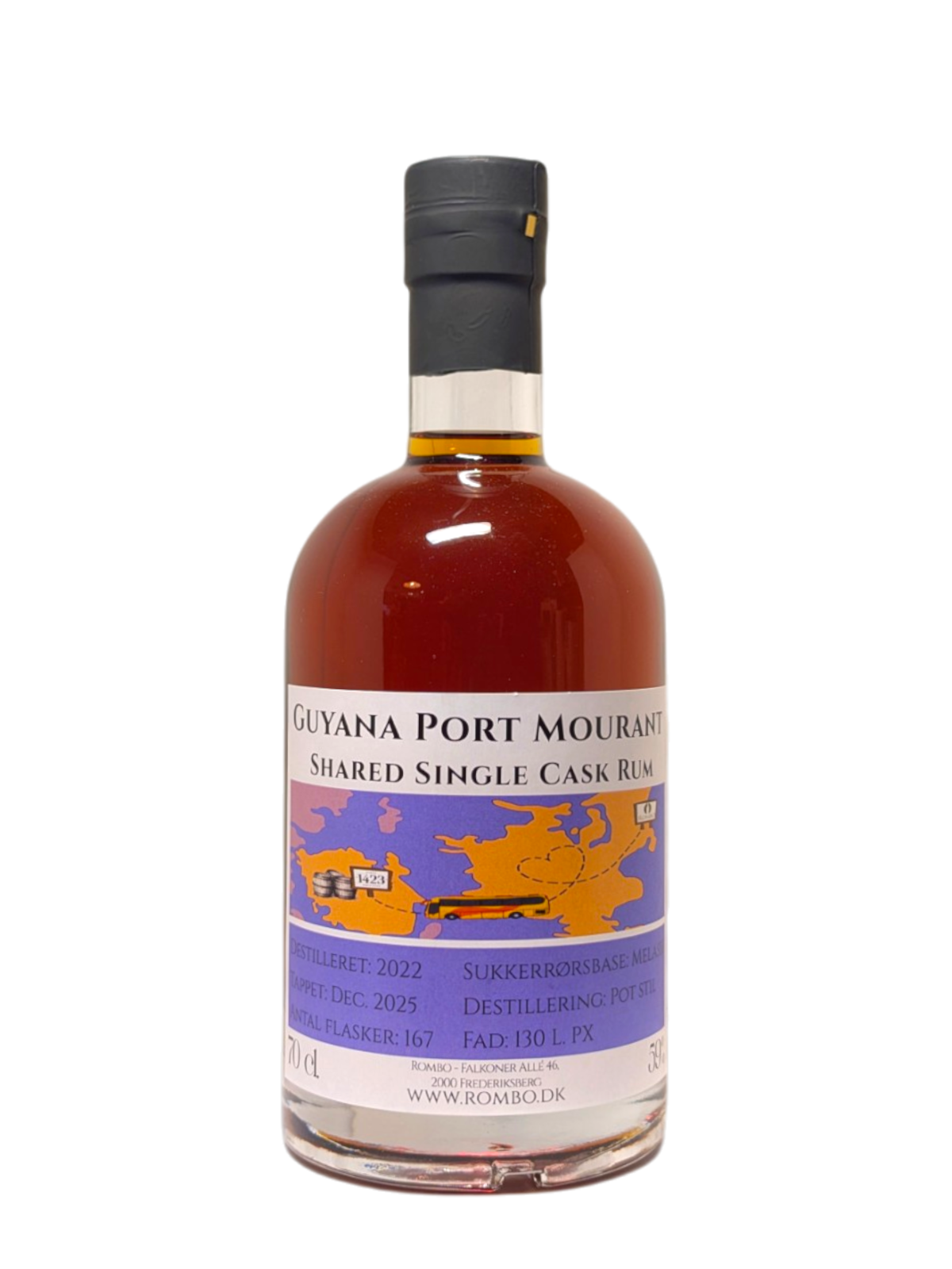 Guyana Port Mourant Shared Single Cask Rum