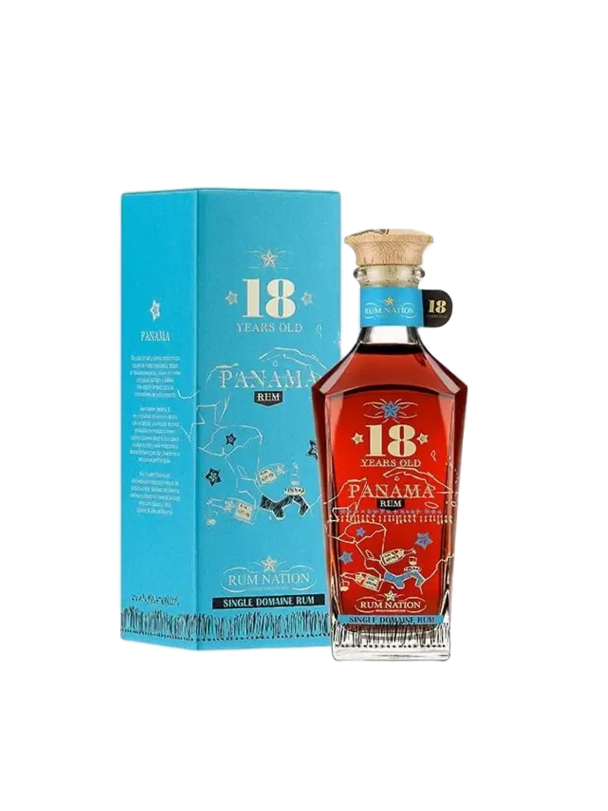 Rum Nation Panama 18 år Decanter