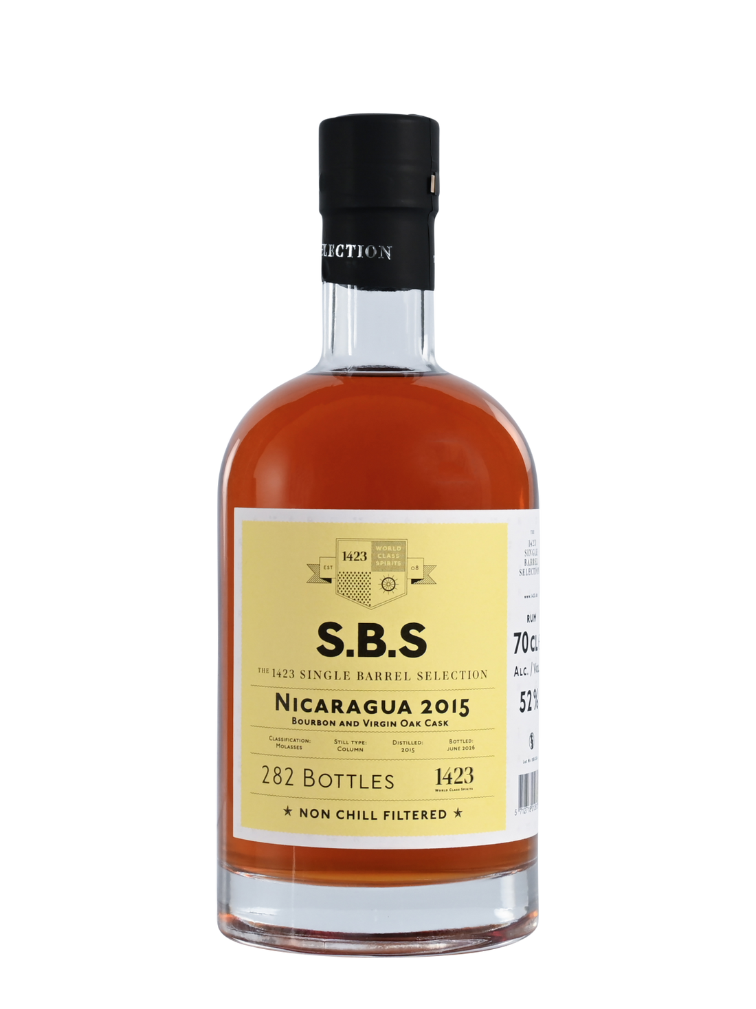 SBS Nicaragua 2015 Rom - Bourbon and Virgian Oak Cask