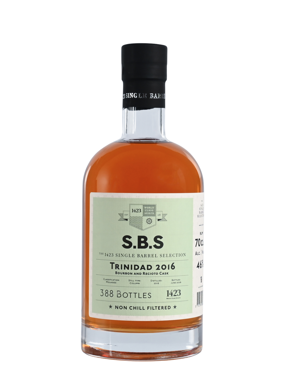 SBS Trinidad 2016 Rom - Bourbon and Recioto Cask