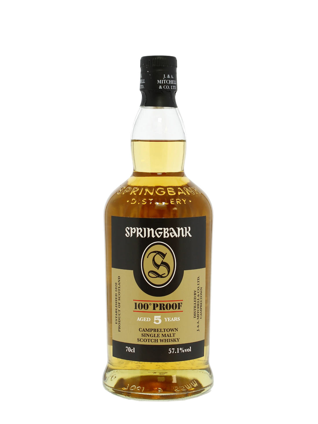 Springbank 5 Year Old 100 Proof