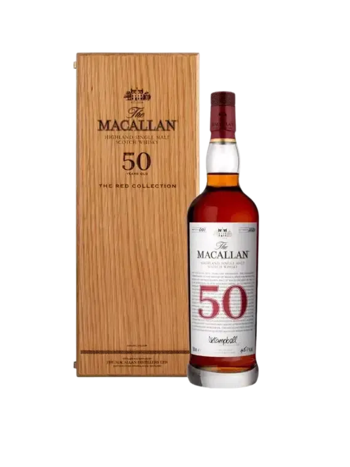 The Macallan Red Collection 50 Years Old Single Malt Whisky
