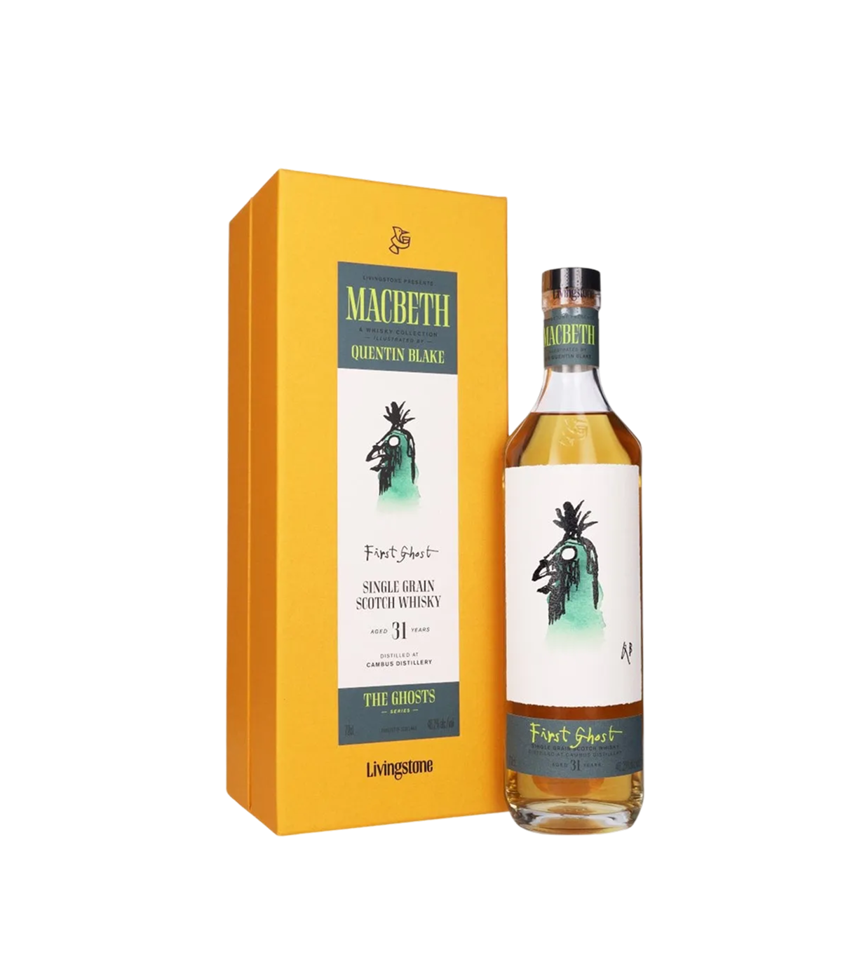 Macbeth First Ghost - Cambus 31 års Single Malt Whisky