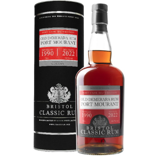 Bristol Classic Rum Old Demerara Rum Port Mourant 1990 32 år