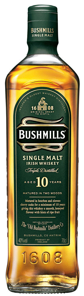 Bushmills 10 års Single Malt Irish Whiskey