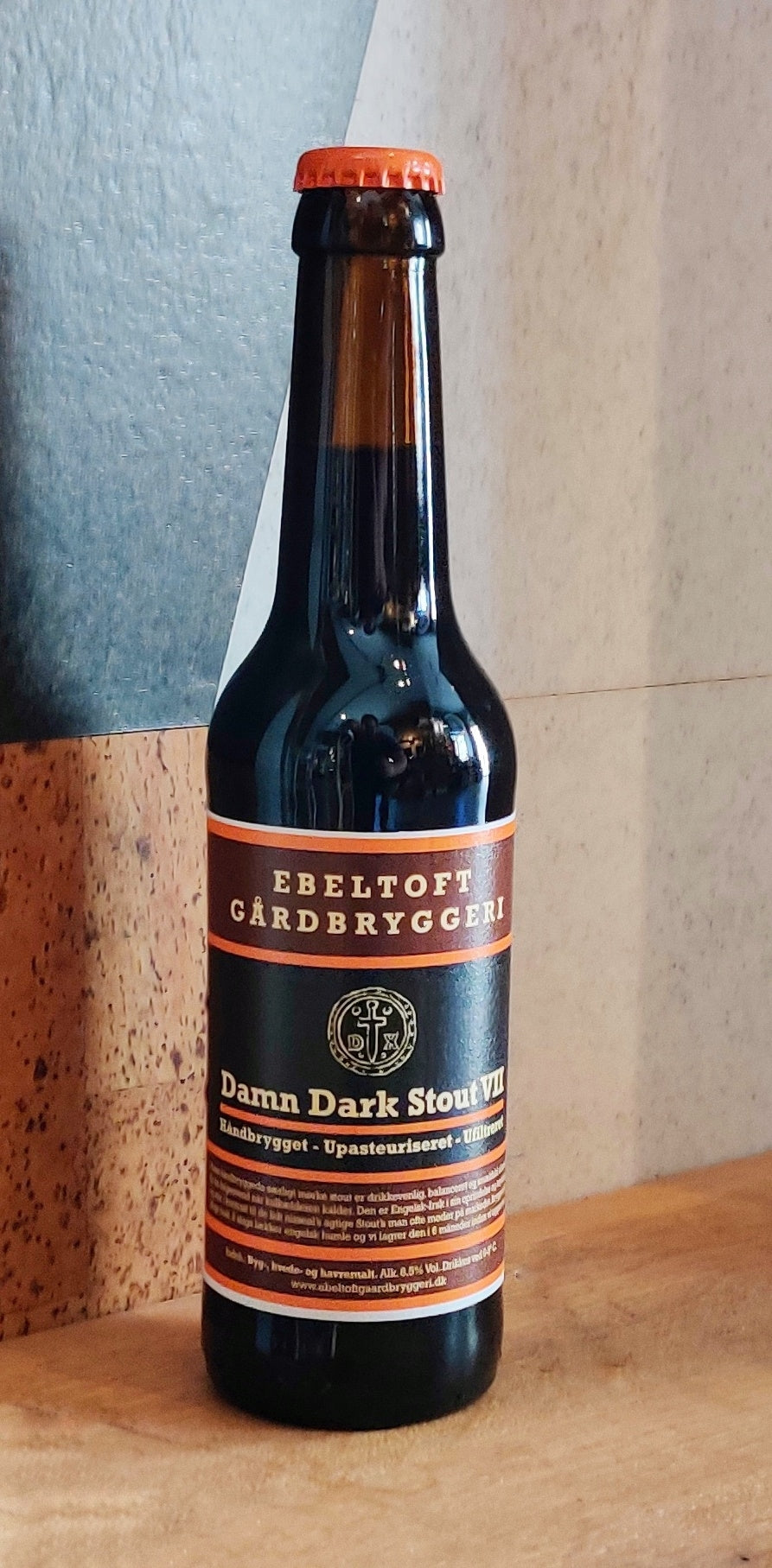 Ebeltoft Gårdbryggeri Damn Dark Stout Öl