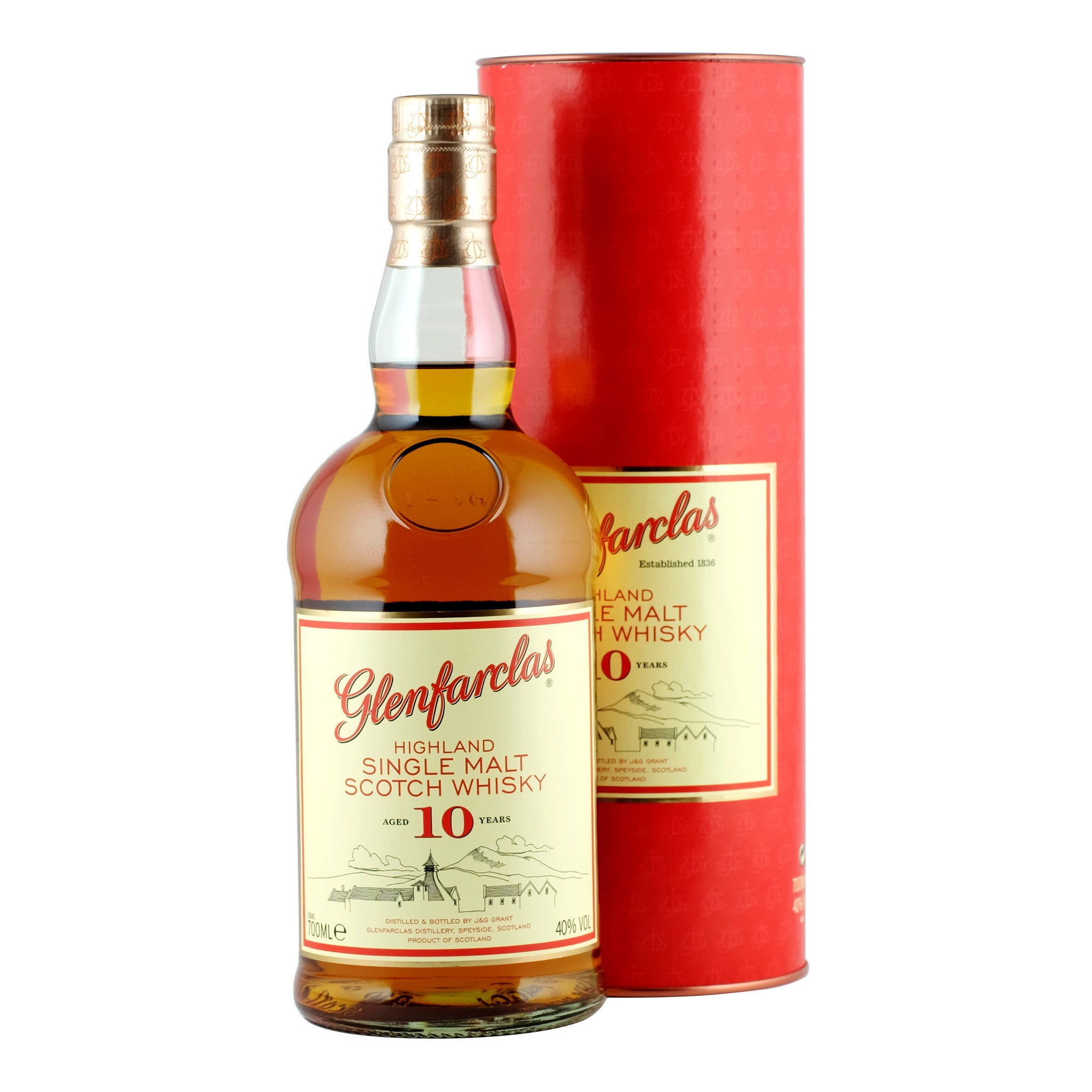 Glenfarclas 10 år Single Malt Whisky