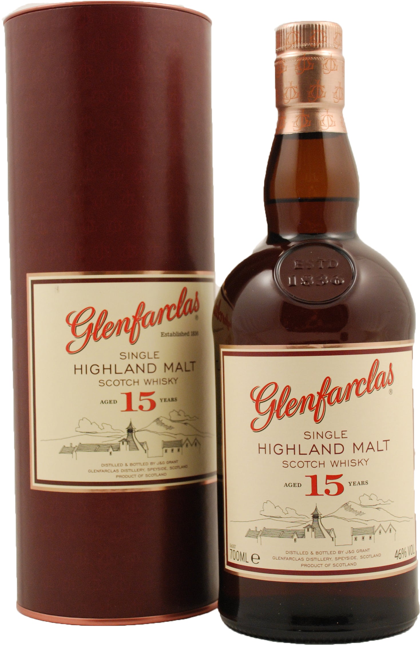 Glenfarclas 15 års Single Malt Whisky
