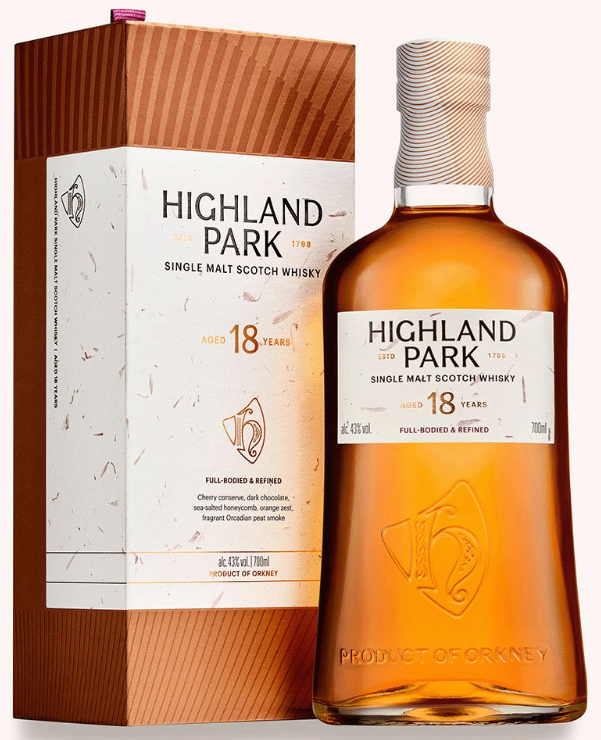Highland Park 18 års Single Malt Whisky