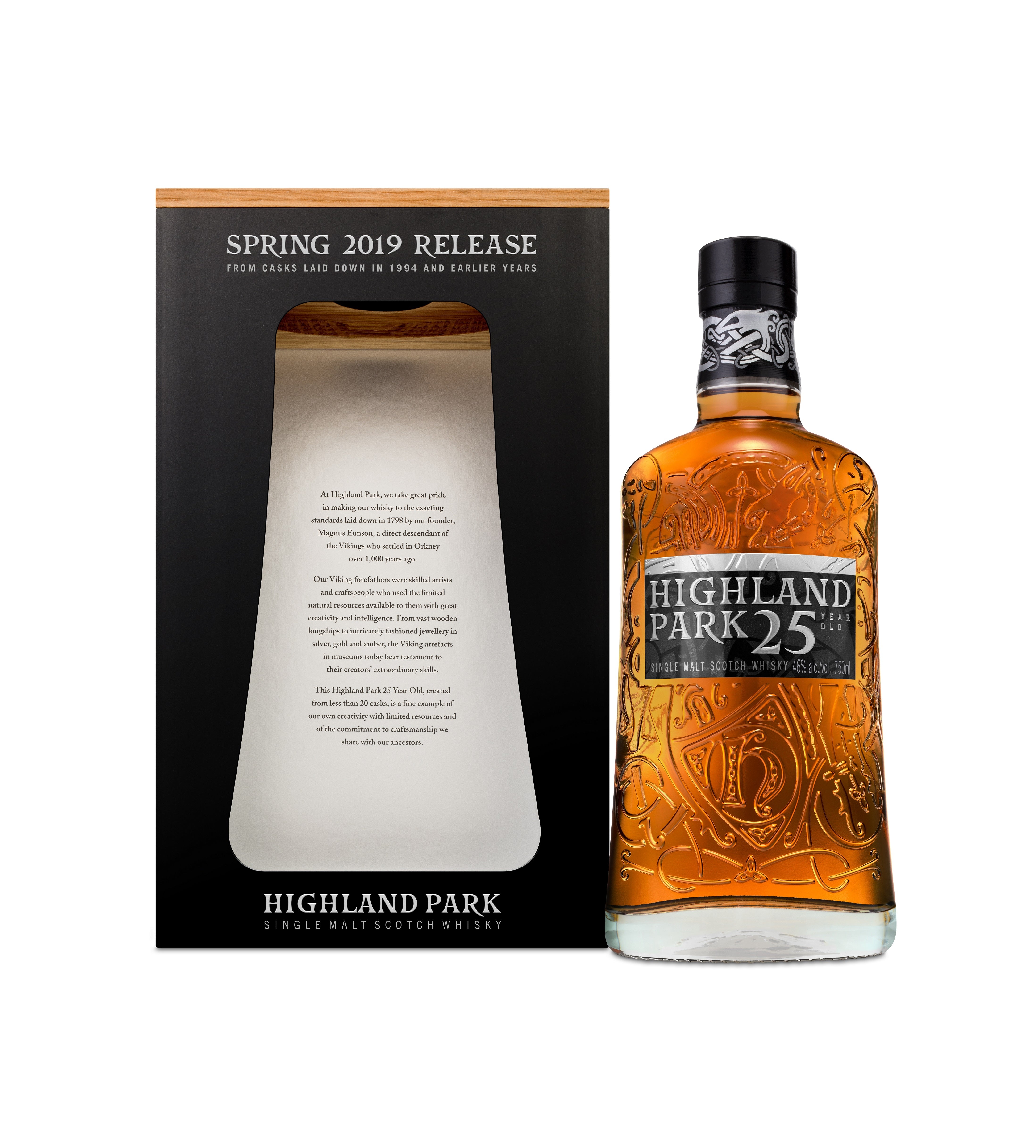 Highland Park 25 års Single Malt Whisky 2019 Release
