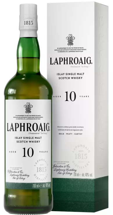 Laphroaig 10 års Single Malt Whisky