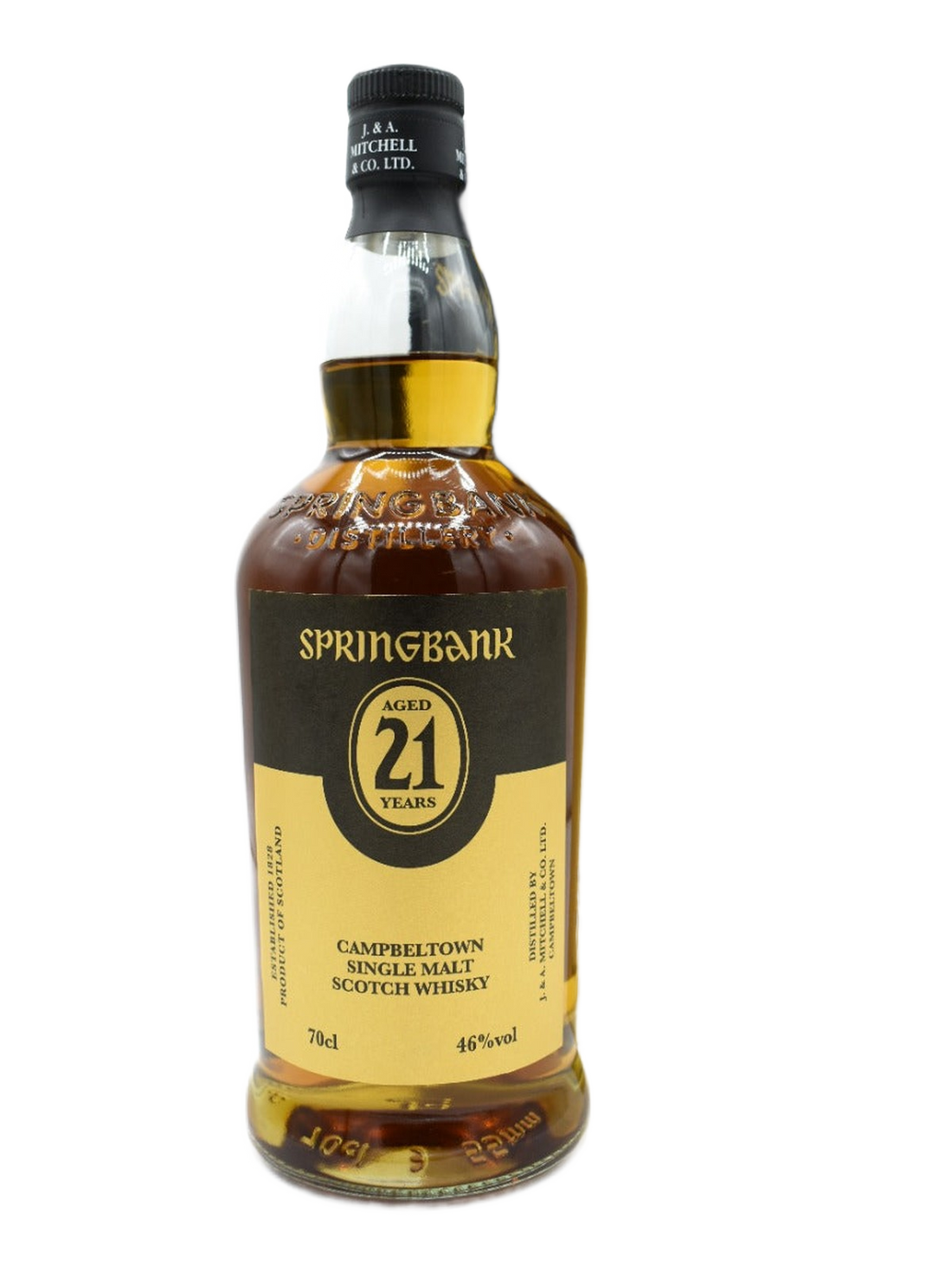 Springbank 21 YO July 2026 Campbeltown Single Malt Scotch Whisky