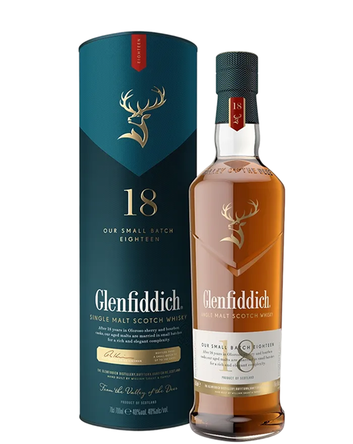 Glenfiddich 18 Year Old Single Malt Whisky