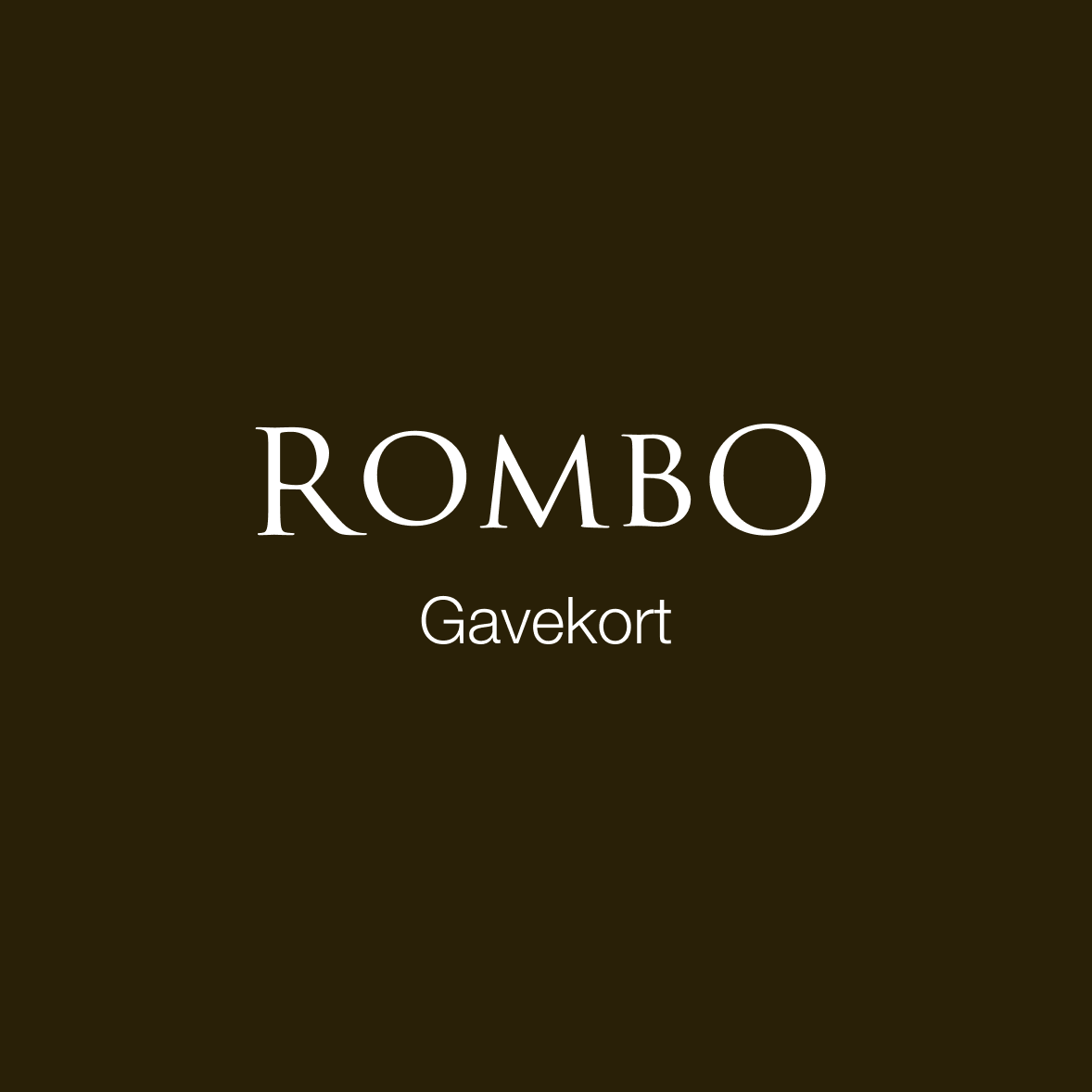 Rombo Gavekort